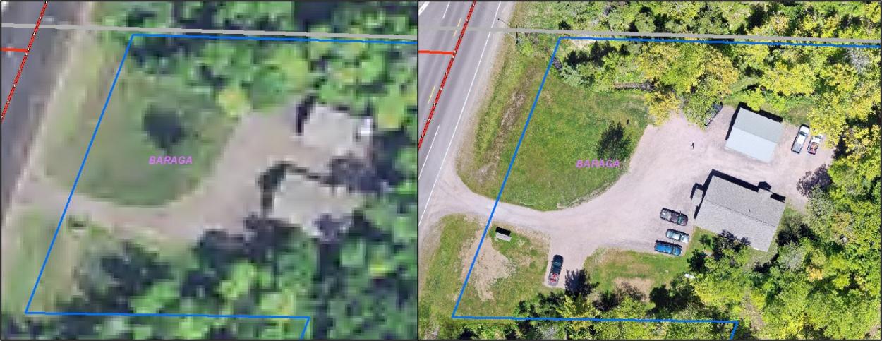 drone satellite comparison 