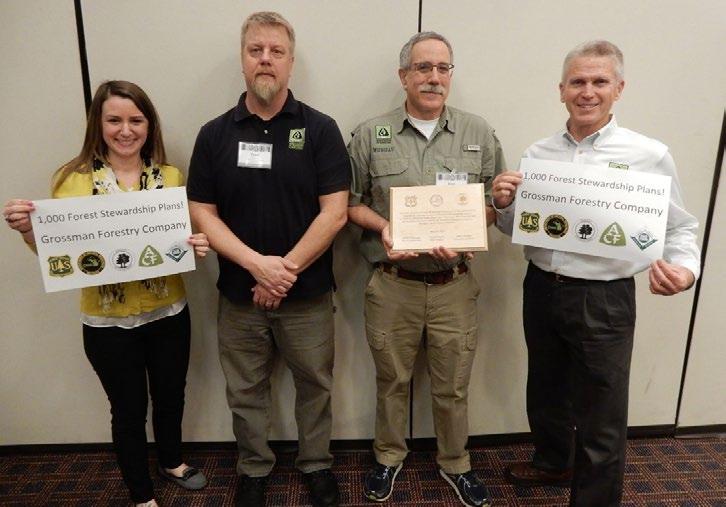 From left to right: Shannon McCabe, Terry Manty, Jerry Grossman, Mike Wetzel